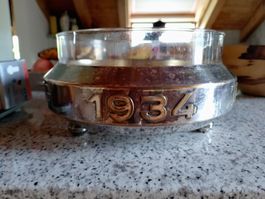 Vintage Coupe Fribourg 1934, Silber Metall Rarität!