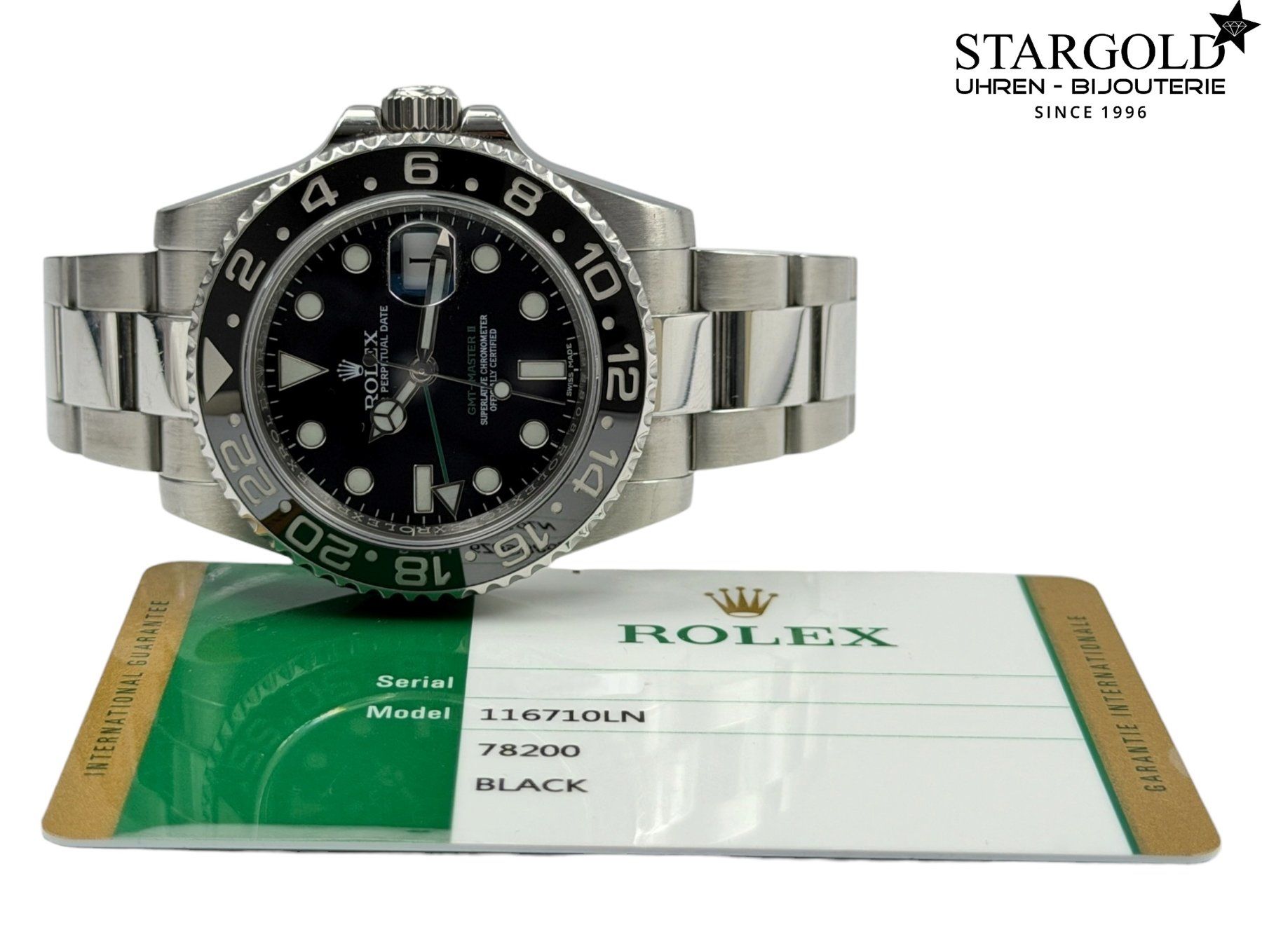 Rolex Orologi: Rolex GMT Master II - 116710LN – Usato da Zürich venduto da Stargold-Uhren 8