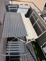 Gartentisch mit Bank und 2 Stuhle Ikea