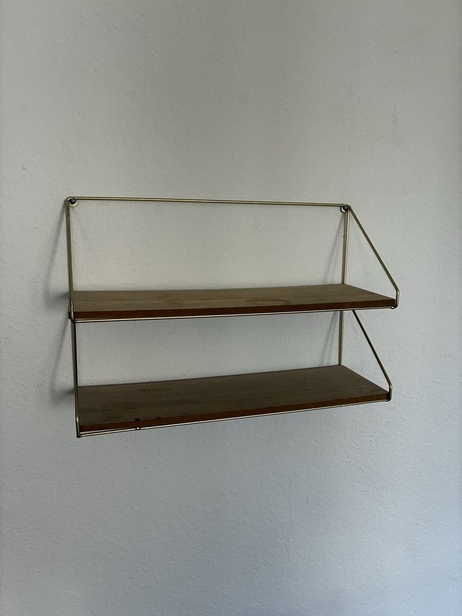 Scaffali: Wandregal Holz, golden – Usato da Zürich venduto da j.v. 1
