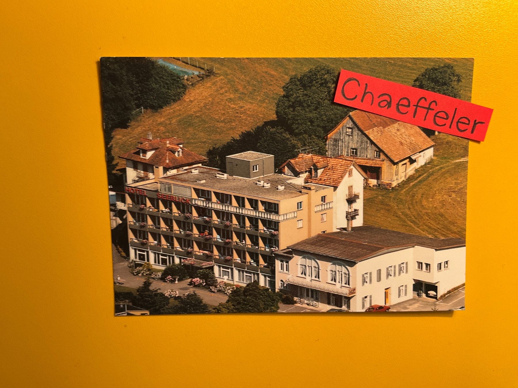Ansichtskarten: 1990 Kurhaus Seeblick Weggis – Gebraucht aus Zürich von Chaeffeler