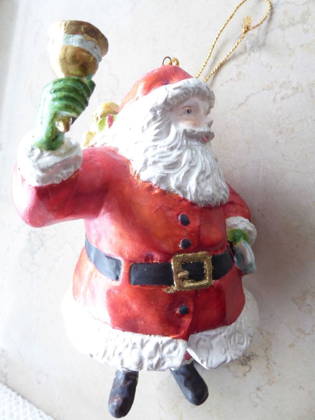 Alle Dekorationen: Christbaumschmuck: Weihnachtsmann mit Glocke – Neu (gemäss Beschreibung) aus Pratteln von Emmy 1