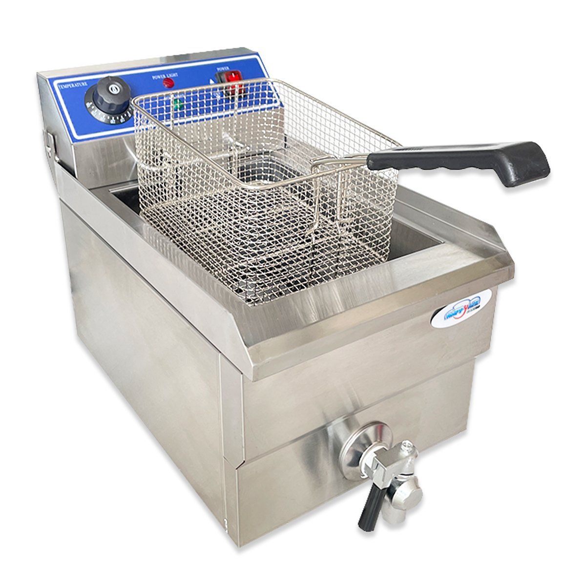 Elettrodomestici da cucina: Friteuse 10L profi mit Hahnen – Nuovo e nell'imballaggio originale da Tesserete venduto da Happyair-Schweiz 1
