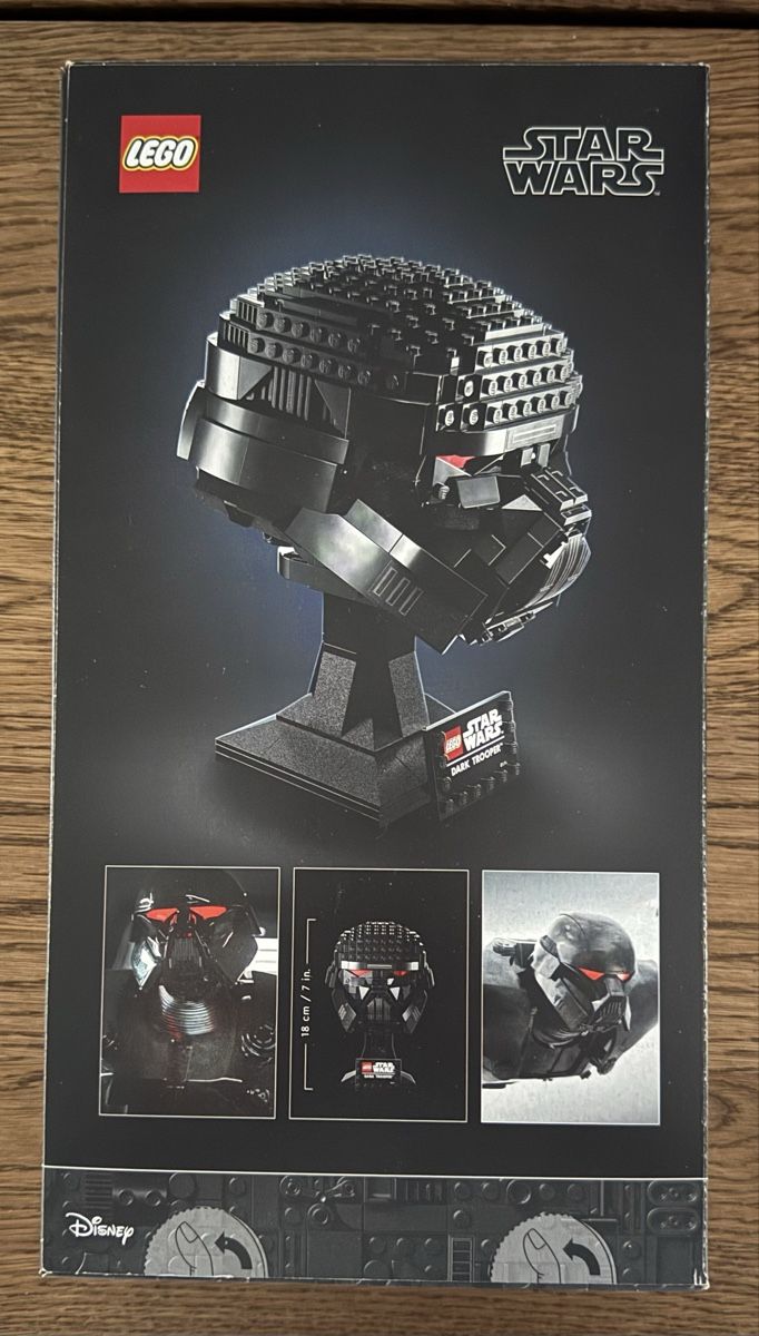 Lego Giocattoli: LEGO Star Wars 75343 Dark Trooper Helm  – Nuovo e nell'imballaggio originale da Niederglatt ZH venduto da fil_w2zy 1