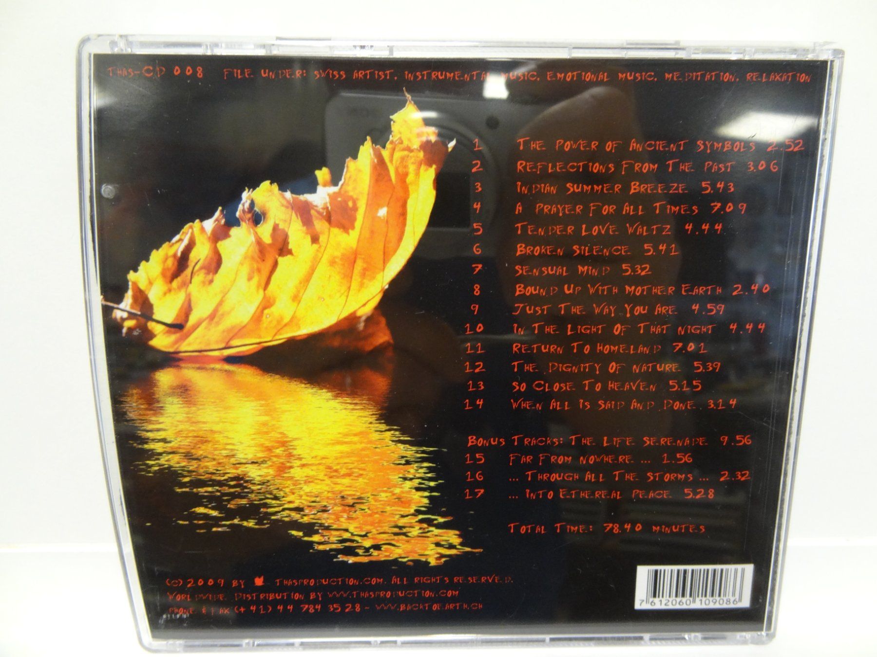 CD: Back to Earth - Sensual Mind, CD, – Usato da luzern venduto da musicandart 1