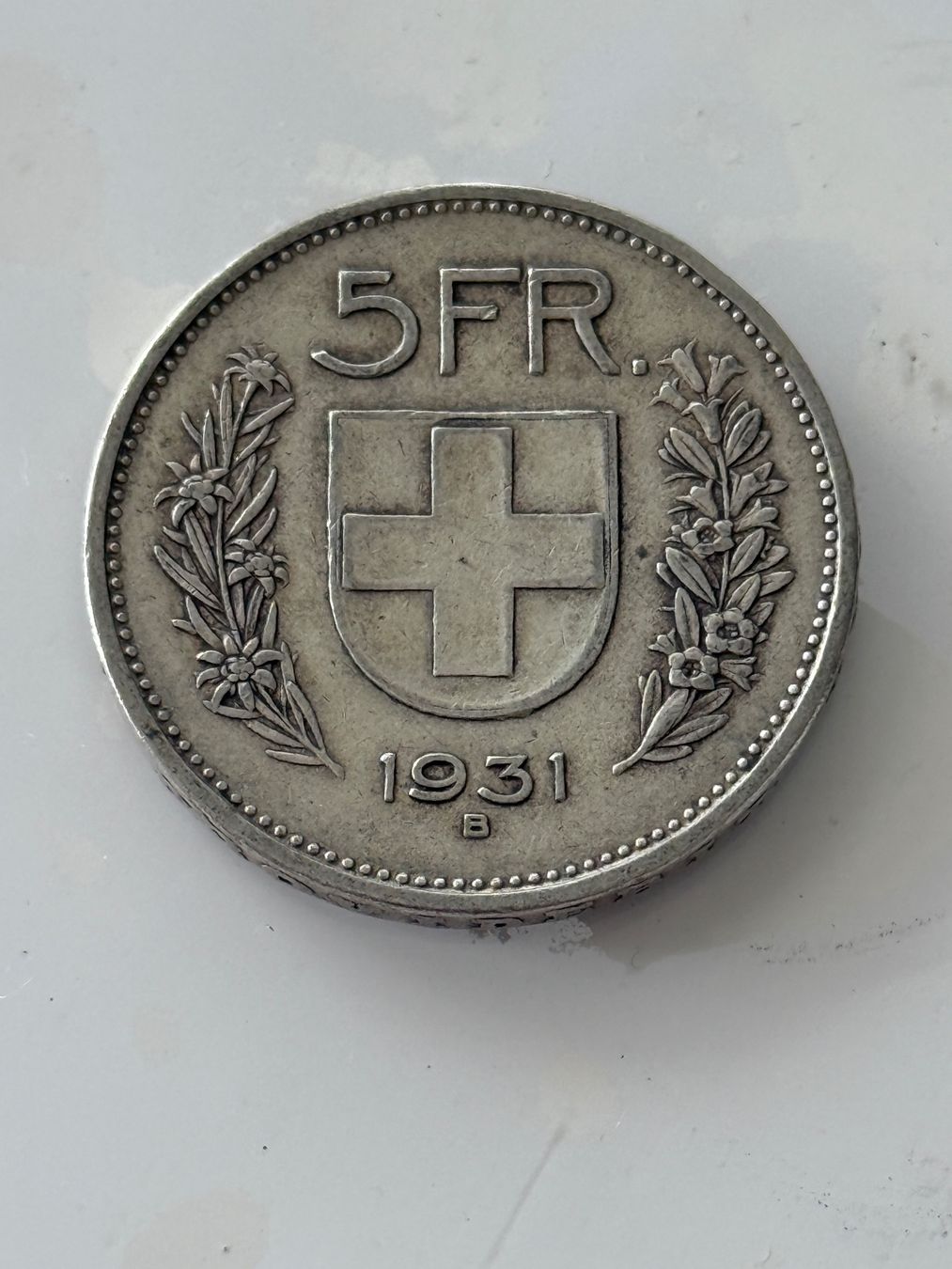 Tutti le monete: 5 Franken 1931  Silber – Usato da Wallisellen venduto da SWISS_SILVER1 1
