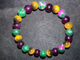 Armband- Emotionsbalance-Familienschutz-Glück- Echtstein