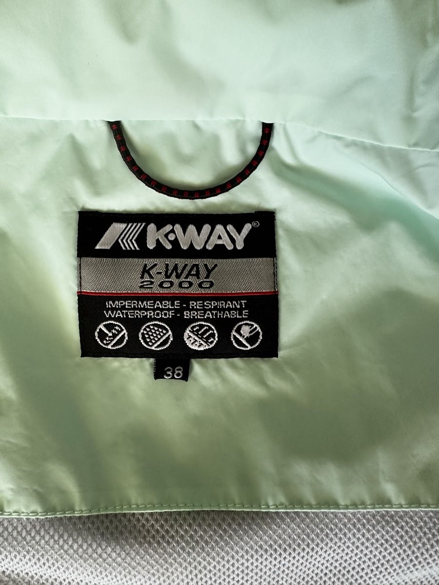 Jacken: Veste K-WAY 2000 imperméable mint  clair taille 38 – Neu (gemäss Beschreibung) aus Châtelaine von Alexandra.jankowski 4