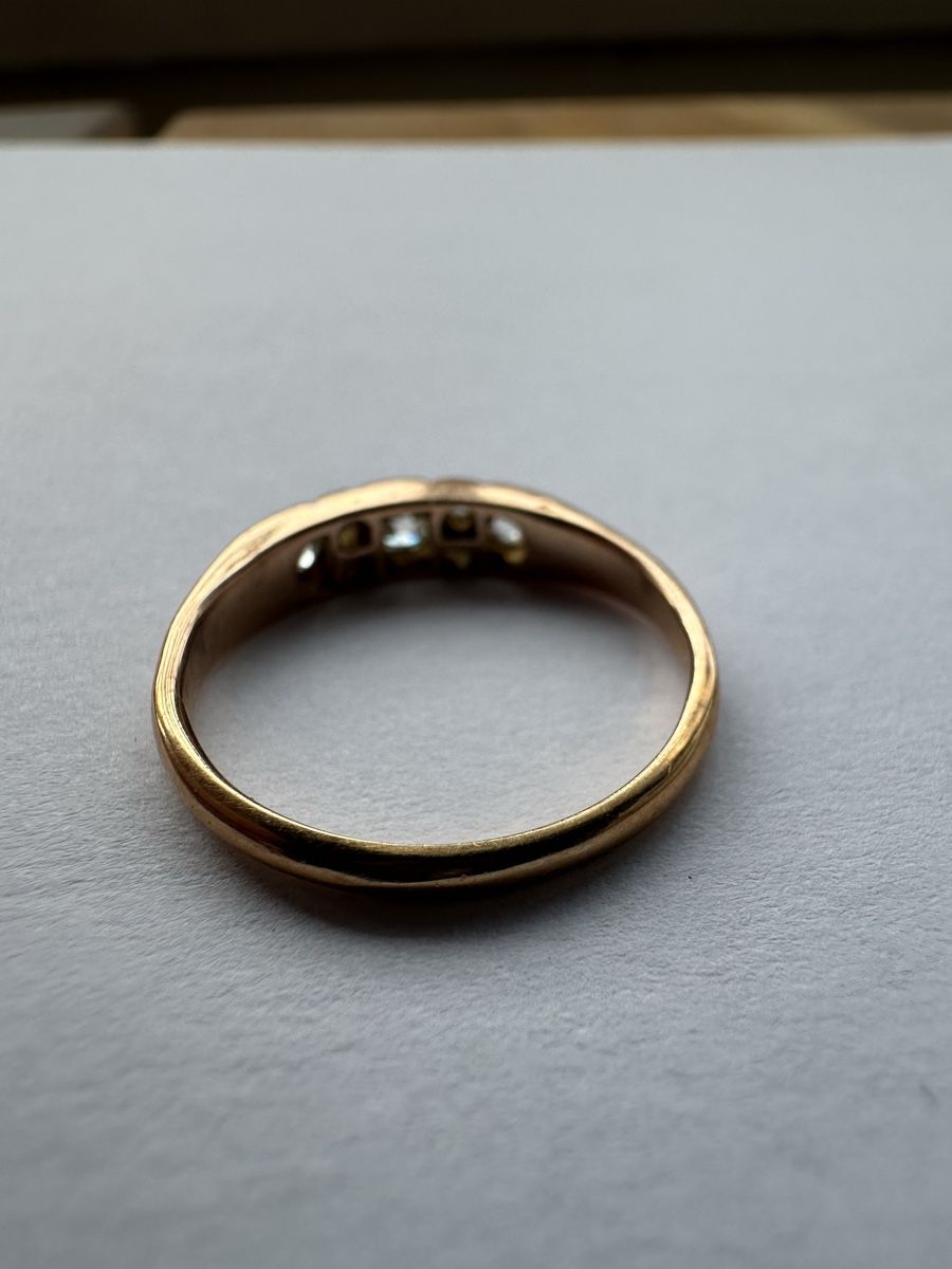 Anelli: Rosegold mit Altschliff-Diamanten – Usato da Bäch SZ venduto da Spiesson 4