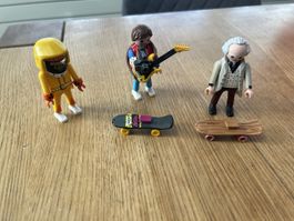 Playmobil Back to the Future Set Figuren Skateboard