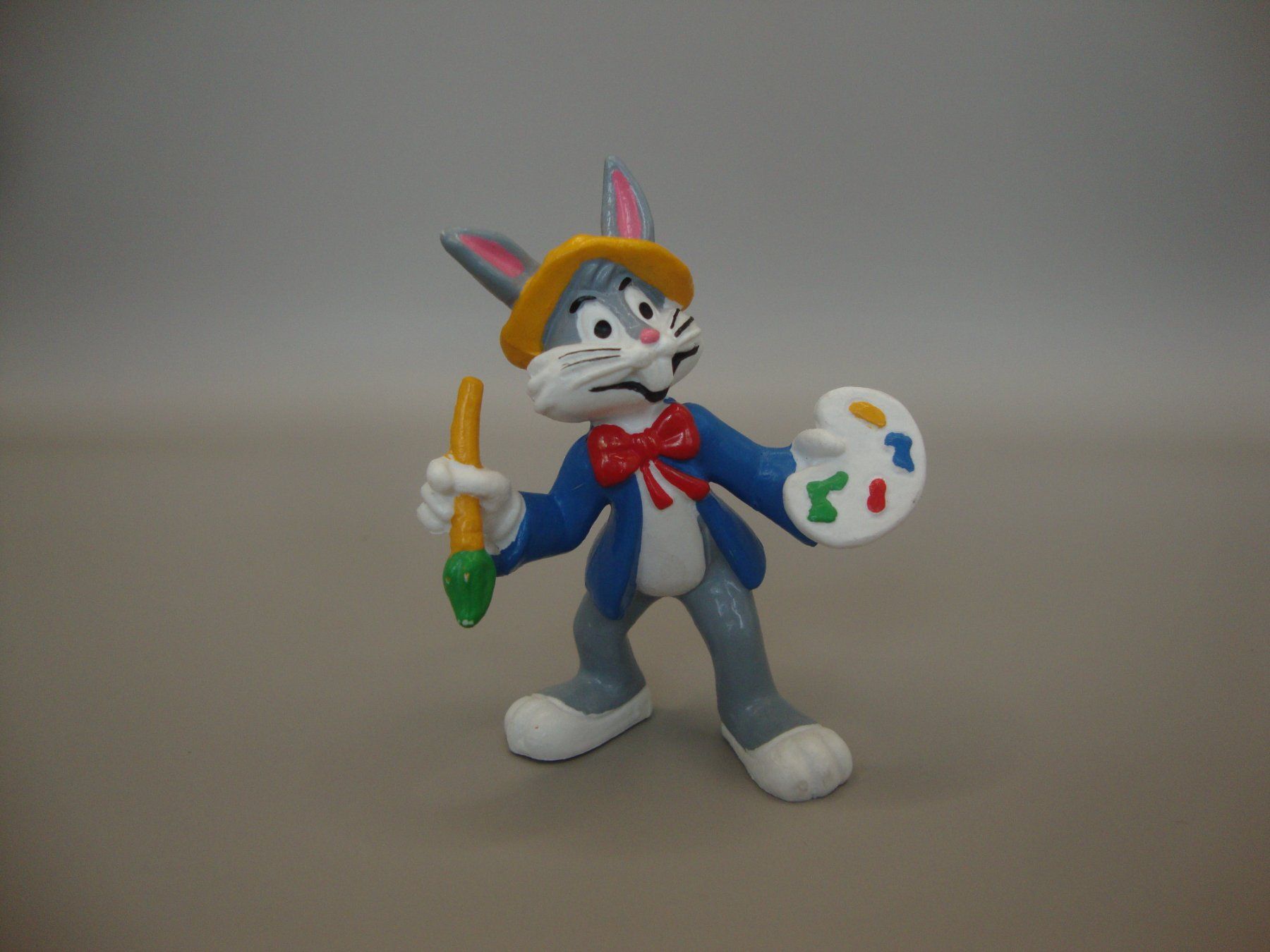 Bullyland Statuette: BUGS BUNNY ALS MALER WARNER BROS 1983 6CM – Usato da Basel venduto da pink2010