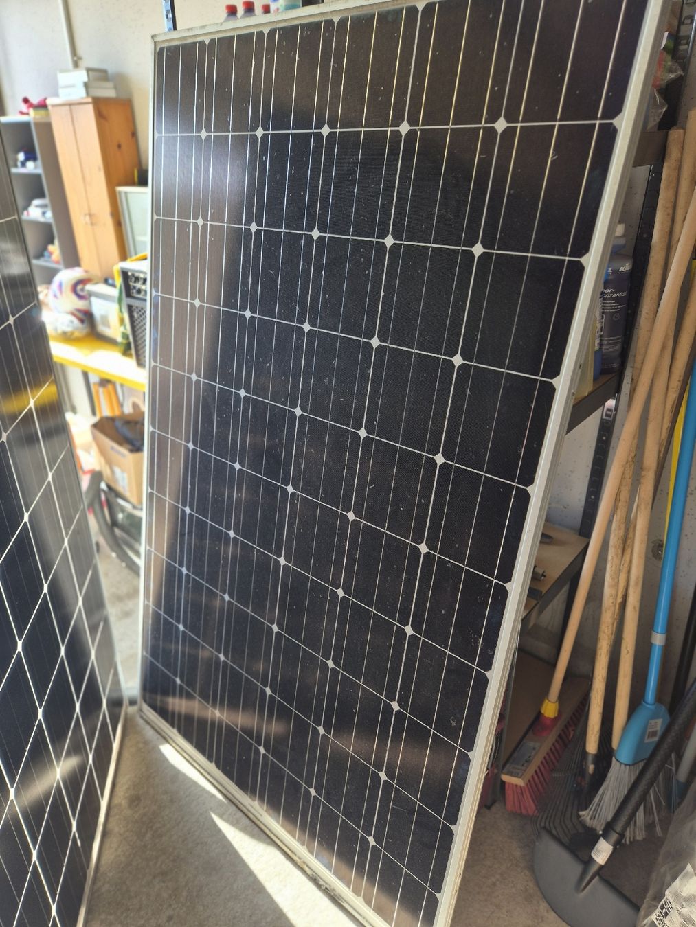Dispositivi a energia solare: 2 stück Solarpanellen,Solarplatten – Usato da Kreuzlingen venduto da Swiss.Chanel 3