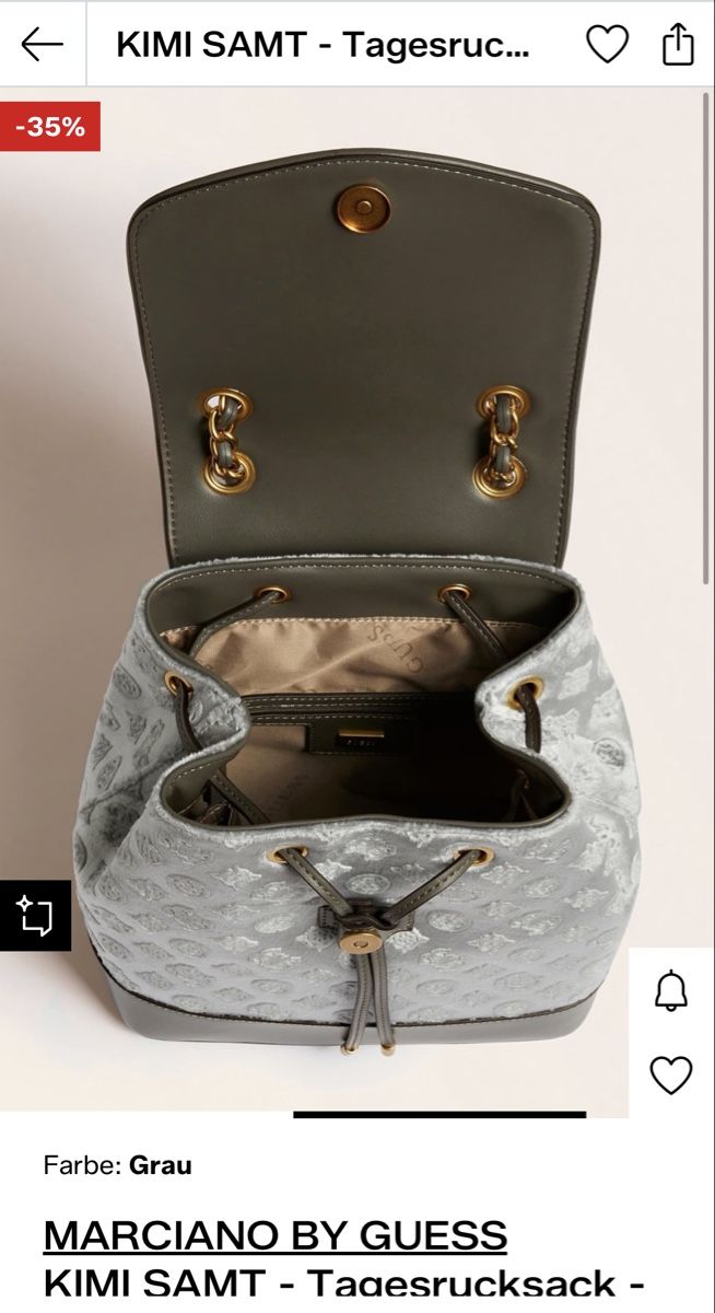 Guess Rucksäcke: Guess Rucksack KIMI SAMT, Neu – Neu und originalverpackt aus Oberengstringen von SaraHoney19 2