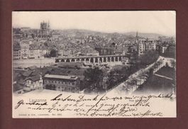 LAUSANNE depuis Montbenon - 1901