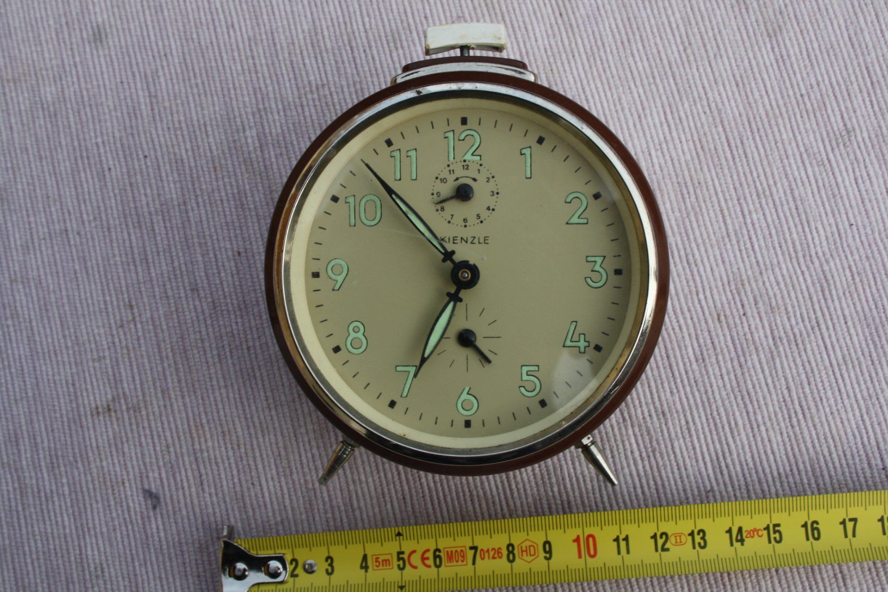 Kienzle Sveglie: KIENZLE VINTAGE WECKER – Usato da Wauwil venduto da Pneuedy 4