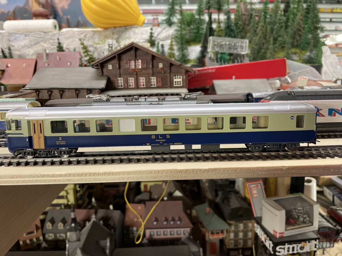 Hag Modellini di ferrovie: Hag BLS Steuerwagen BDt=DC 58001 – Nuovo e nell'imballaggio originale da Gossau SG venduto da Krokodil344 2