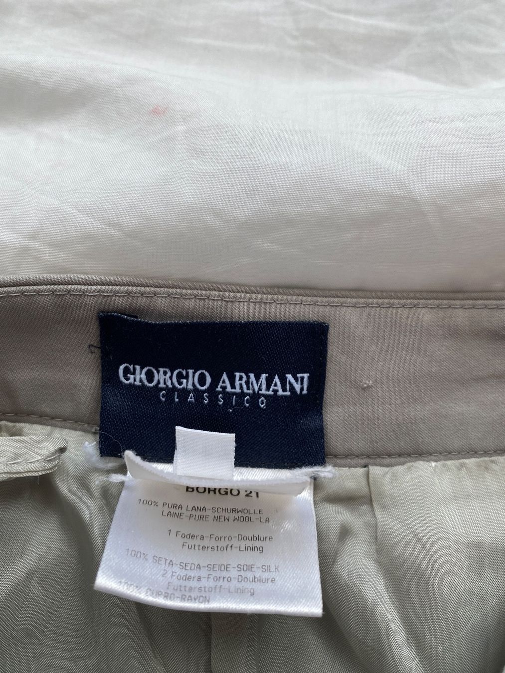 Armani Gonne: Rock Giorgio Armani – Usato da Chur venduto da valico 2