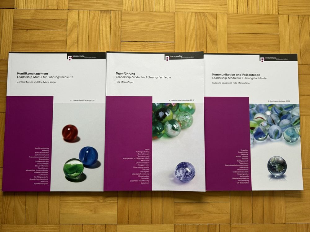 Compendio Teamführung, Komm. Präsentation, Konfliktmgmt. (Neu (gemäss ...