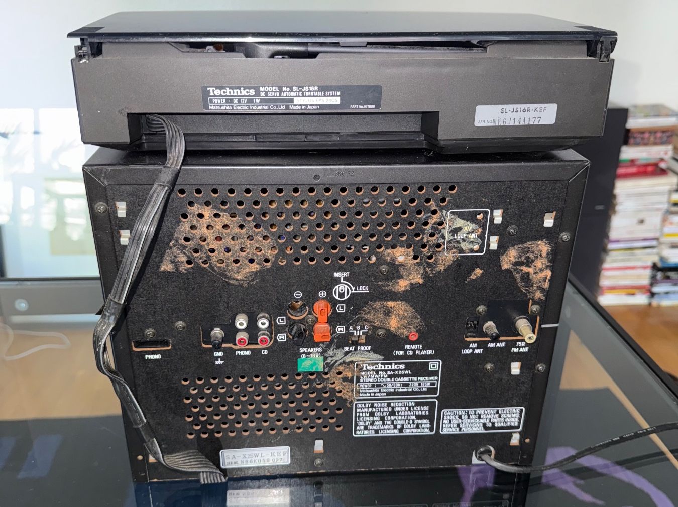 Technics Amplificatori: Technics No. SA-X25WL – Usato da Zürich venduto da Barbican 2