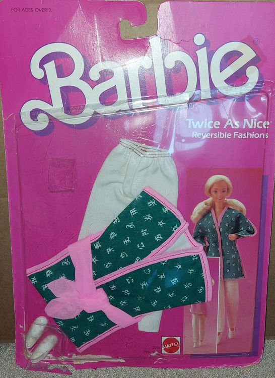 Habit Barbie:Twice As Nice,1985,Neuf