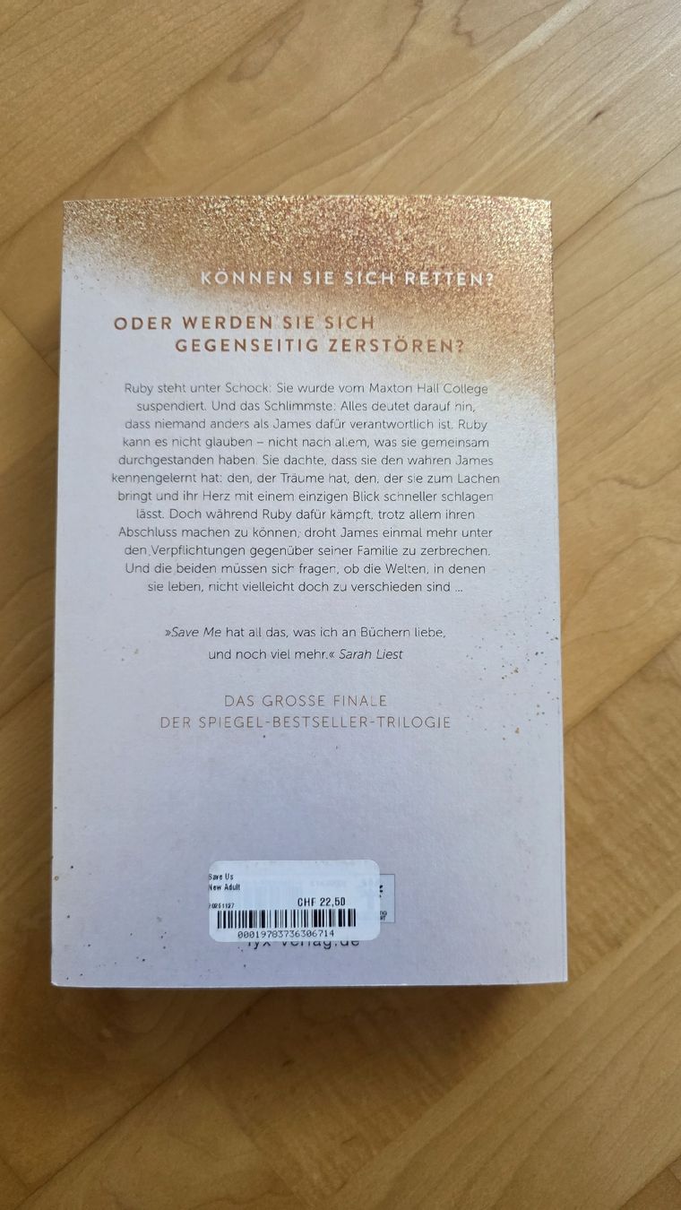 Libri: Save Us von Mona Kasten – Nuovo (secondo la descrizione) da Niederbüren venduto da isa_s9jx 1