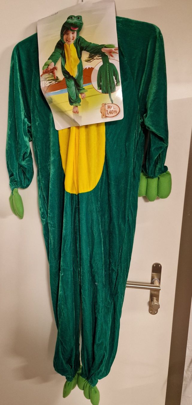 Costumes: Krokodil Kostüm Max  140 cm – Neuf avec emballage d'origine à Oberuzwil par aseinkaufswelt 3