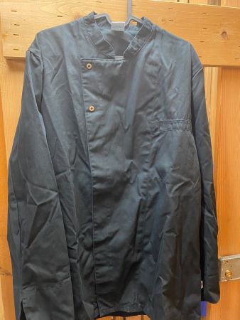 Schwarze Kochjacke – Langarm