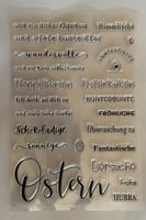 Silikonstempel Ostern