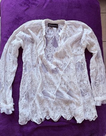Chemise Zadig & Voltaire TANYA DELUXE dentelle blanche T M