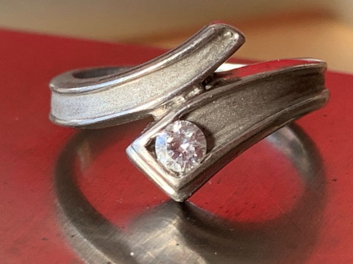 Anelli: Silberring Swing 80 ies (52) – Usato da Dittingen venduto da Bijoubelle
