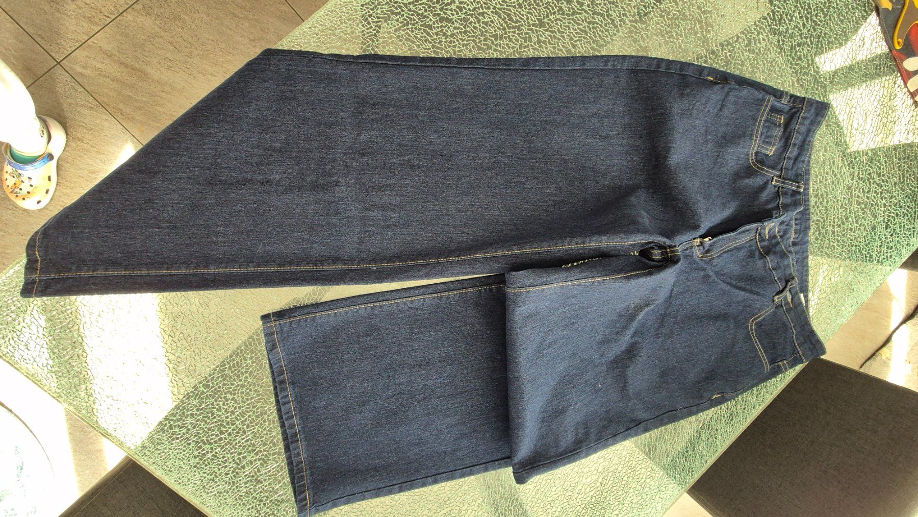 Jeans: Jeans con chiusura storta – Nuovo e nell'imballaggio originale da Gordevio venduto da RUBY104