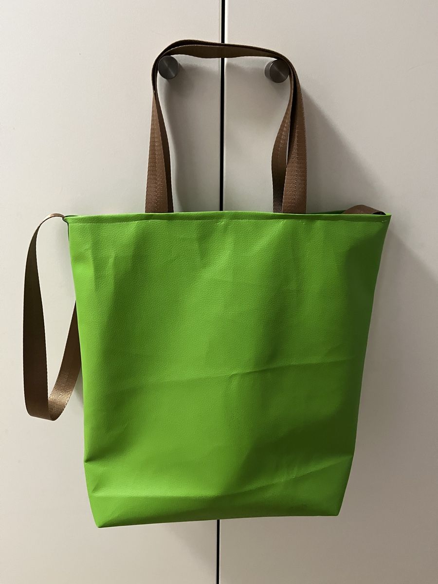 Taschen: Shopper Tasche "Highland Cow" grün – Neu (gemäss Beschreibung) aus Schaffhausen von grogga 2