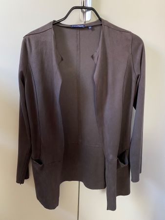 Neue Jacke Farbe dunkelviolett-dunkelgrau Grösse XS