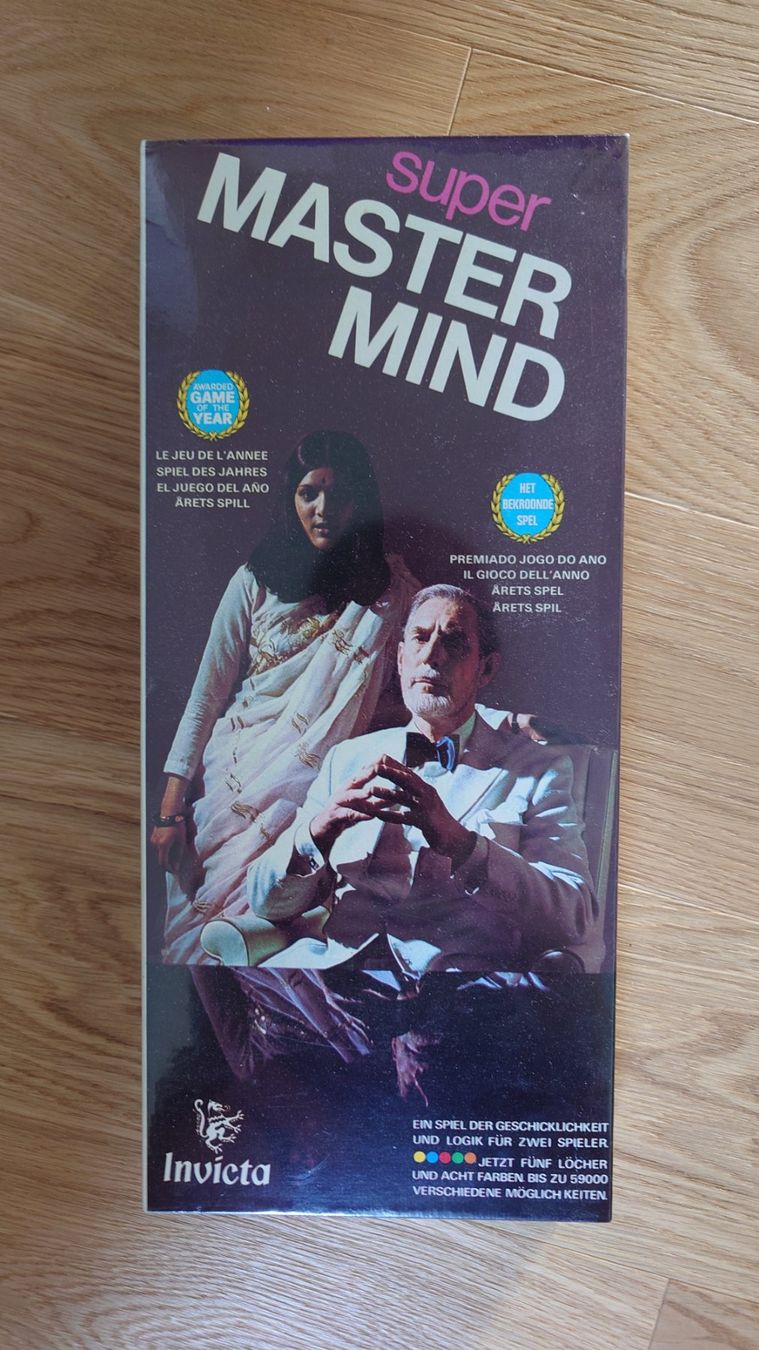 Invicta Giochi: Super Master Mind Invicta Brettspiel, original versiegelt – Nuovo e nell'imballaggio originale da Winterthur venduto da AtlantisZ1