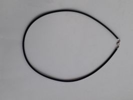Kautschuk Halsband 90cm Lang, 3mm Durchmesser.