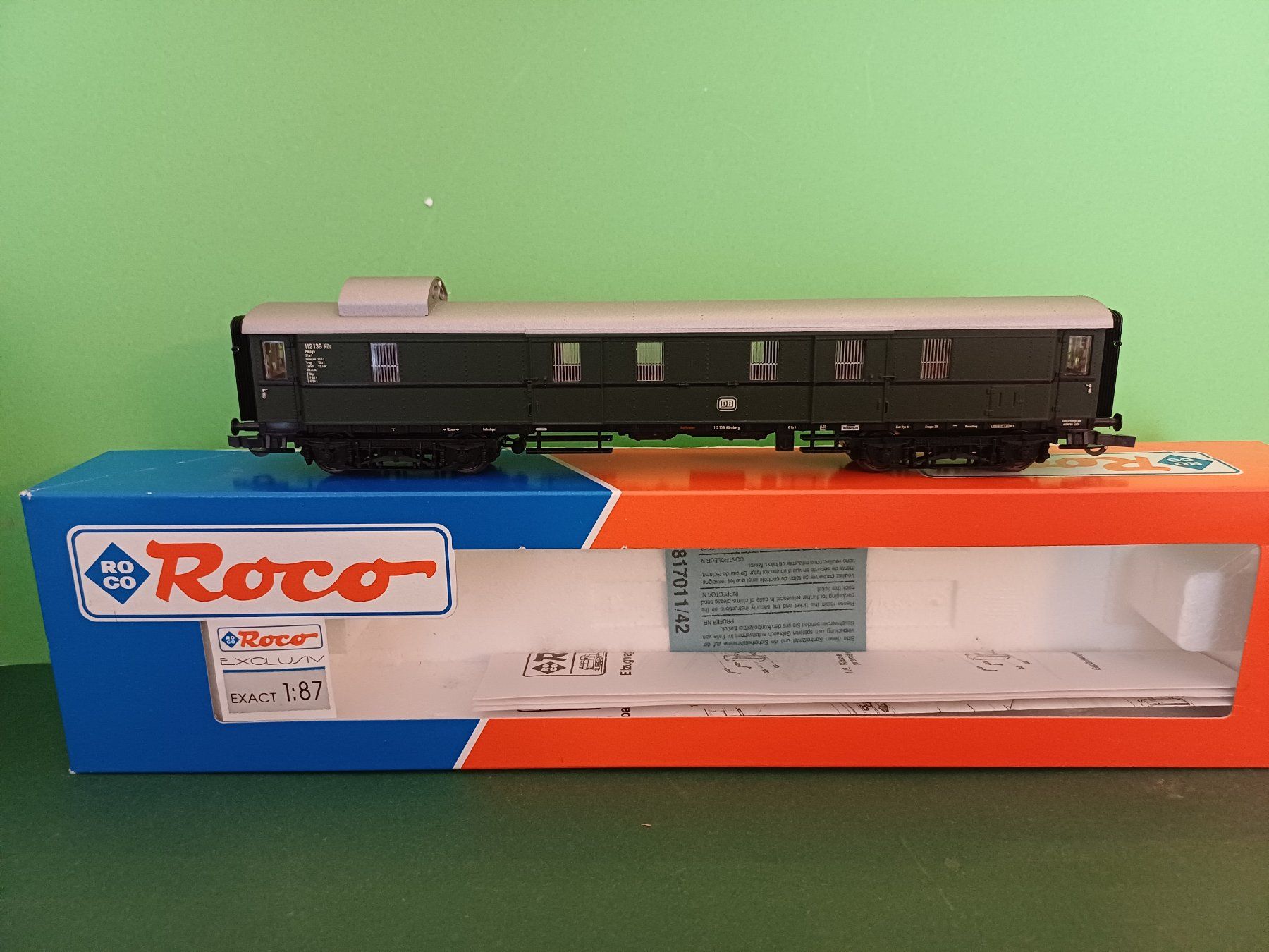 Roco Modelleisenbahnen: Roco Gepäckwagen der DB – Gebraucht aus Bassersdorf von darki77