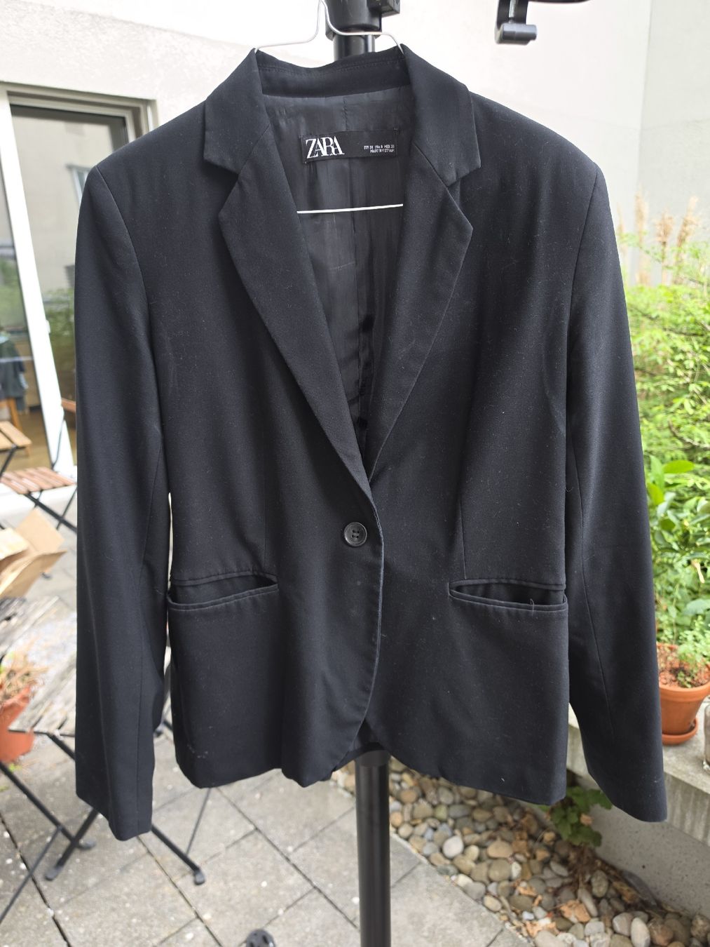 Completi & Tailleur:  Anzug Set Blazer Rock Schwarz Grösse 36 – Usato da Zürich venduto da cocolin89 2
