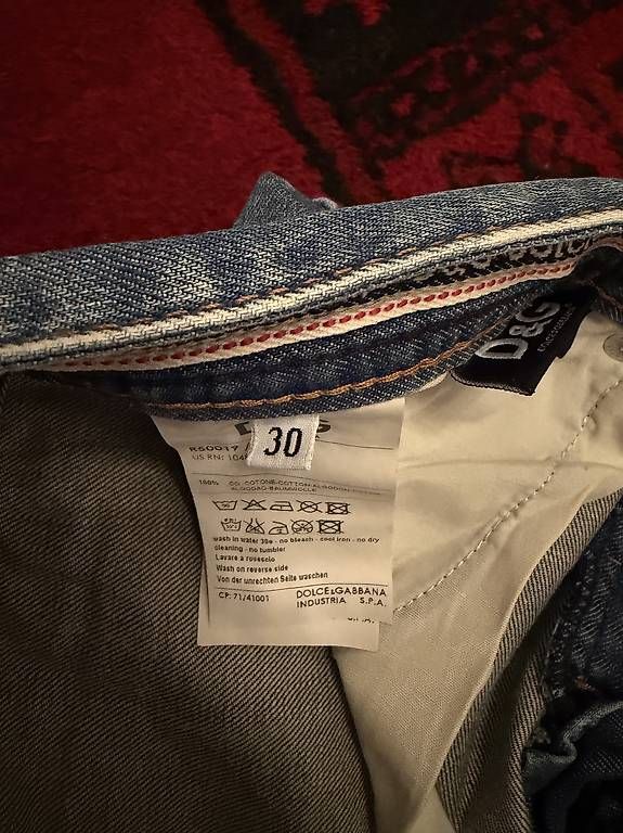 Jeans: Dolce e Gabbana Jeans uomo taglia 30 – Usato da Gordola venduto da Lokimaster 3