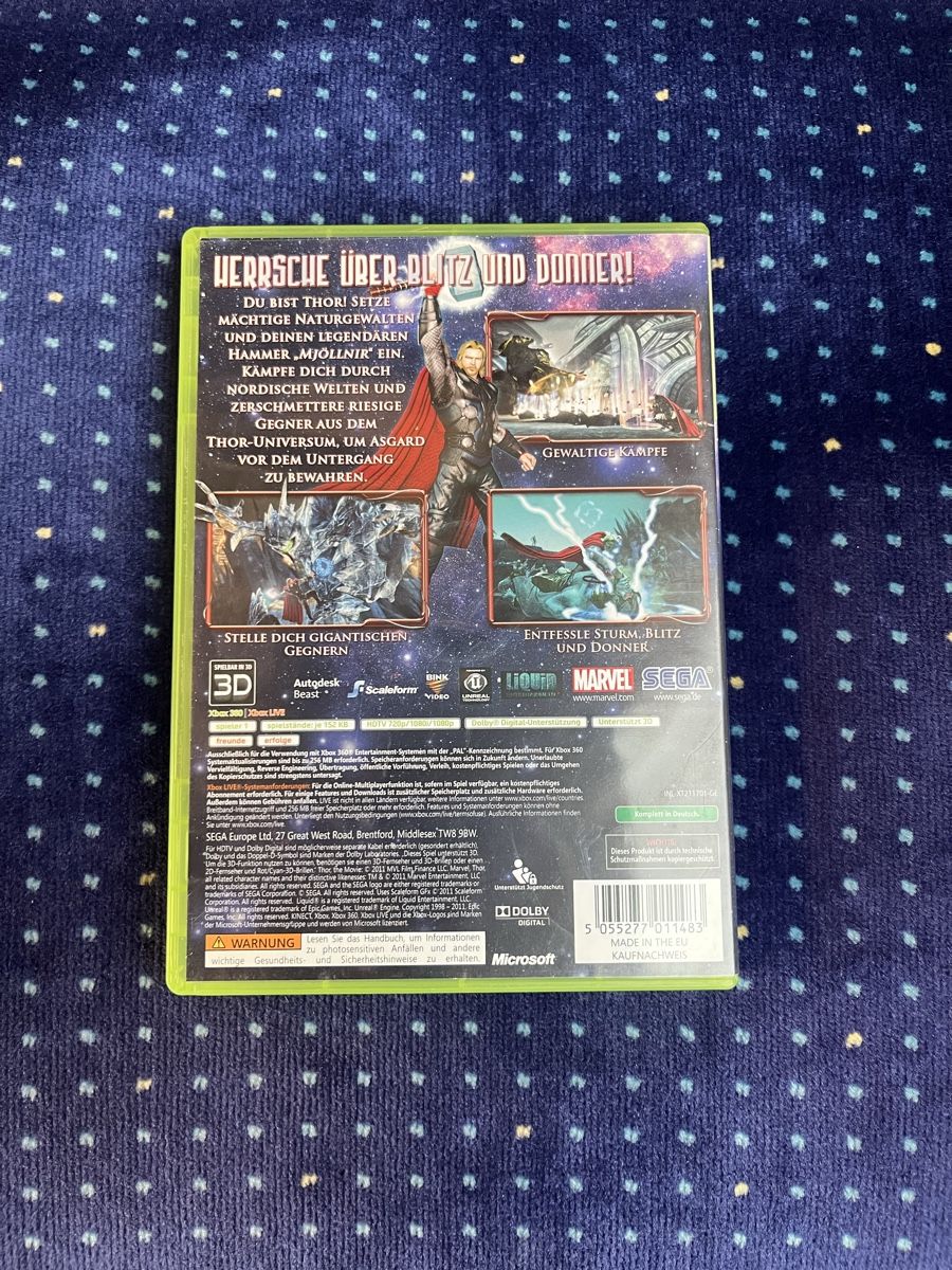 Giochi: Thor - God of Thunder - Xbox360 – Usato da Baden venduto da tob_t8gw 1