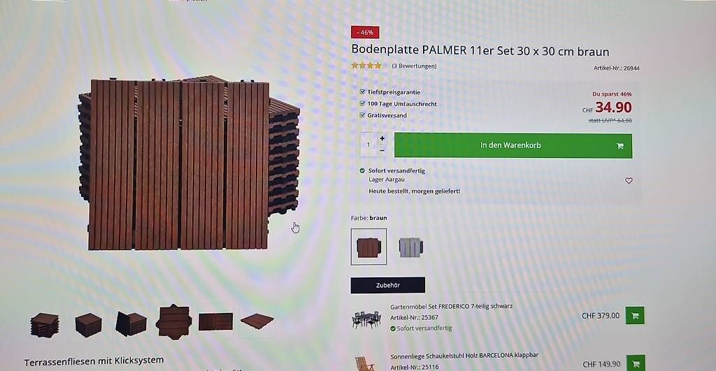 Bodenbeläge: Bodenplatten  – Gebraucht aus Allschwil von Chri_s90 3