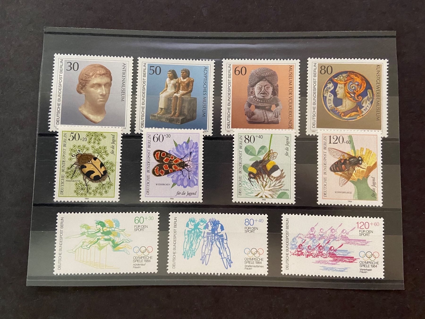 Alle Briefmarken: Berlin 1984 Jahresausgabe  ** – Gebraucht aus Wil SG von fva01 1