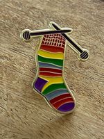 Pin Socke Stricken