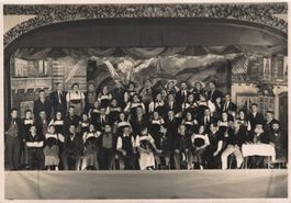 Alte Theaterfotografie, Trachtenverein Foto, Rarität, Top!