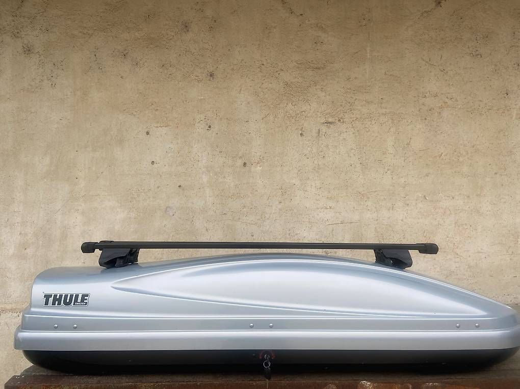 Box da tetto: XL Dachbox Thule Atlantis 600 mit oder ohne Träger – Usato da Leuzigen venduto da Doppelrad