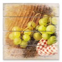 Holzbild Süsse Trauben 40x41.5cm (neu, UVP 89.90 Fr.)