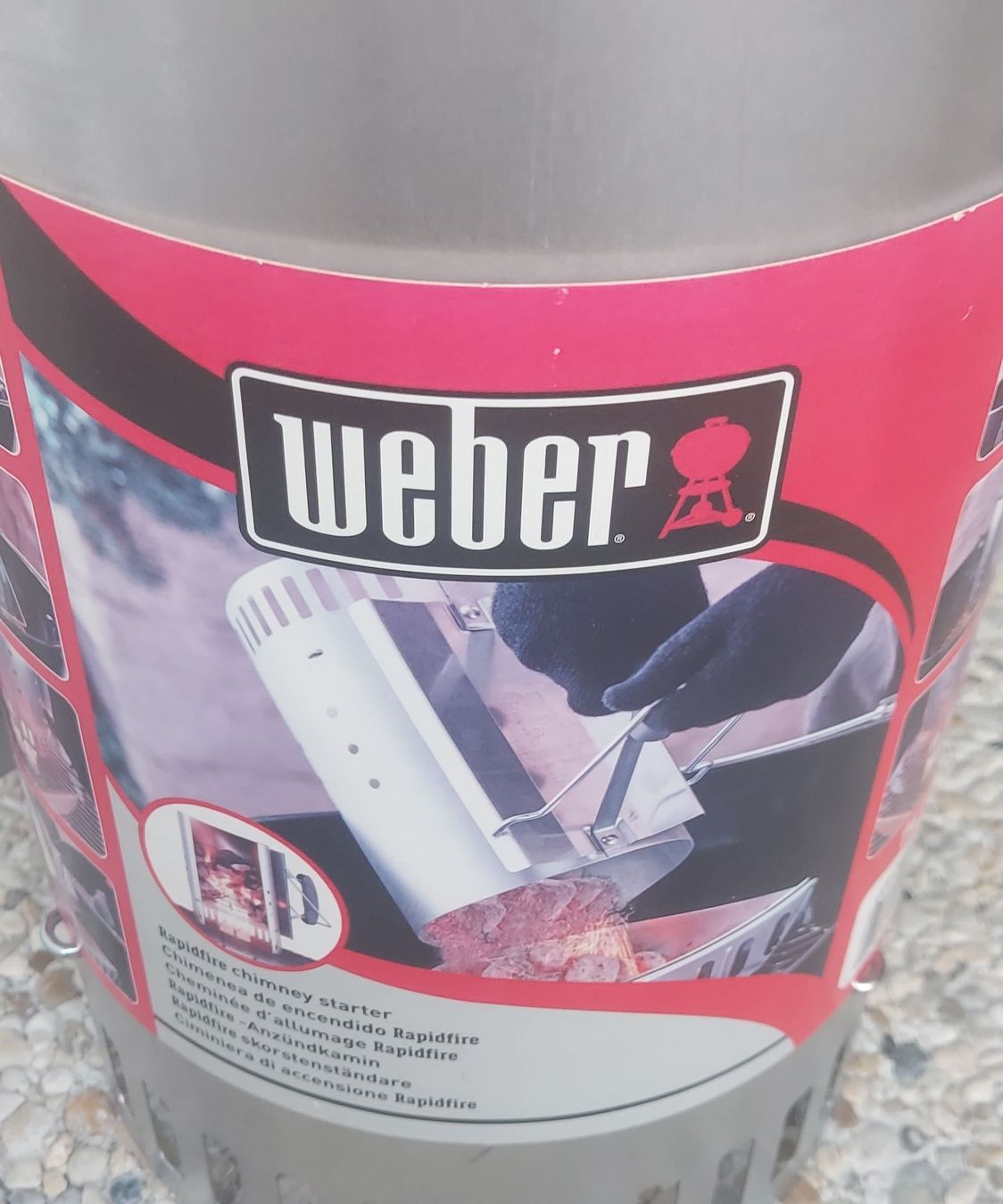 Grils: Weber Rapidfire cheminée starter BBQ neuf – Neuf avec emballage d'origine à Montreux par Daisyy01