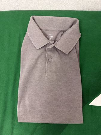 Graues Herren Polo Shirt, C&A "The Basics", Gr. M Top! (53)
