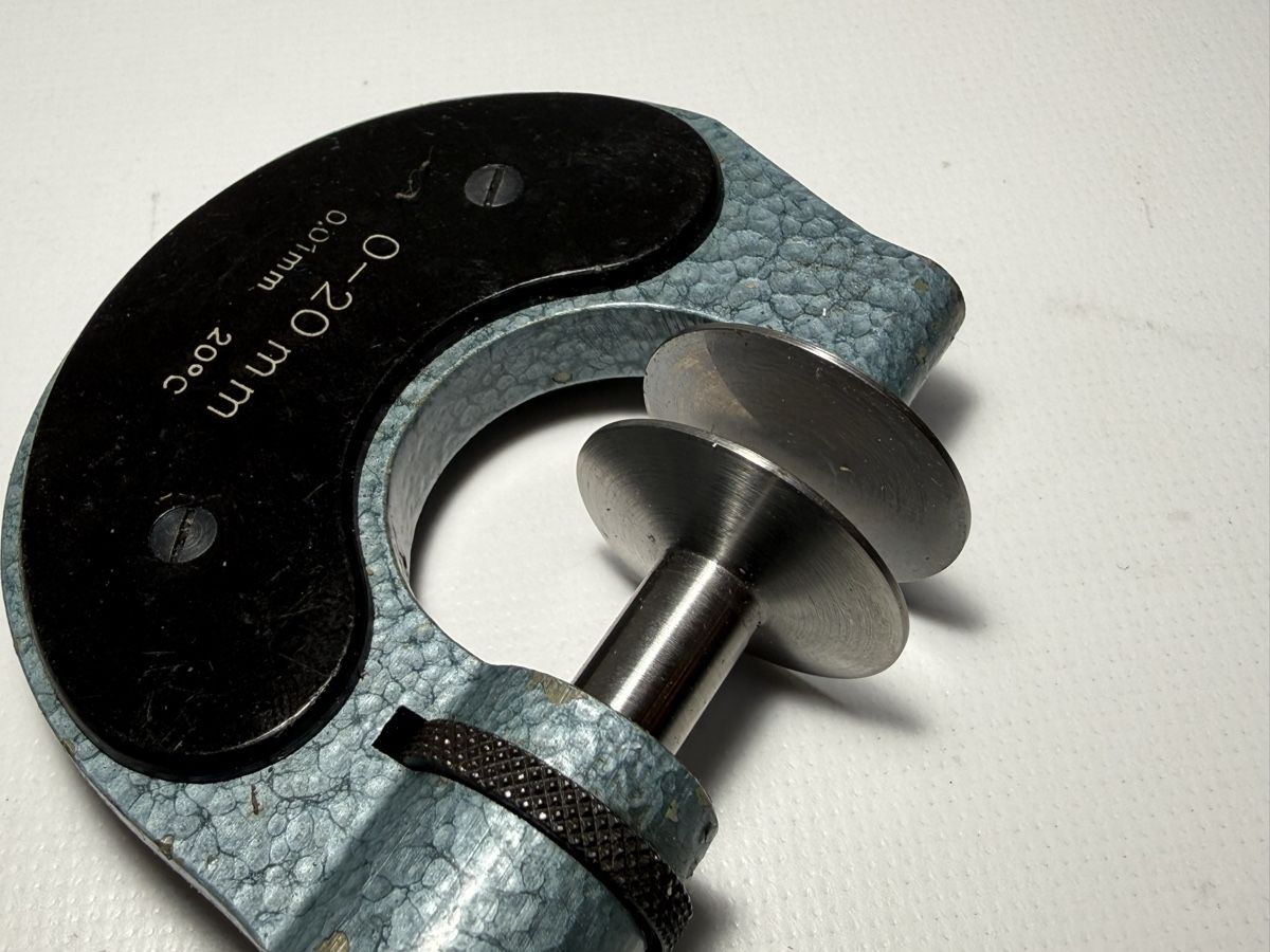 Mesurer: Teller-Mikrometer Messbereich 0-20mm Zahnflankenmikrometer – D'occasion à Boswil par ABLagerBoswil 1