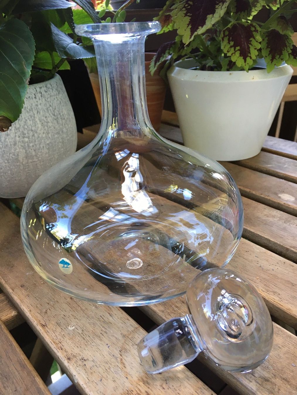 Caraffe: Glas Karaffe Cognac/Whisky – Usato da Bauma venduto da Budgerigar 2