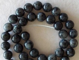 Labradorit, Beads 12mm, Strang